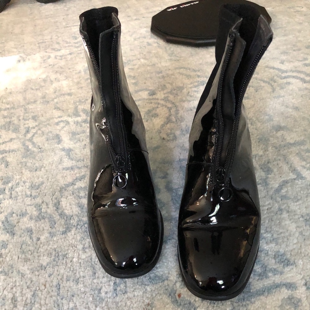 Camper leather booties